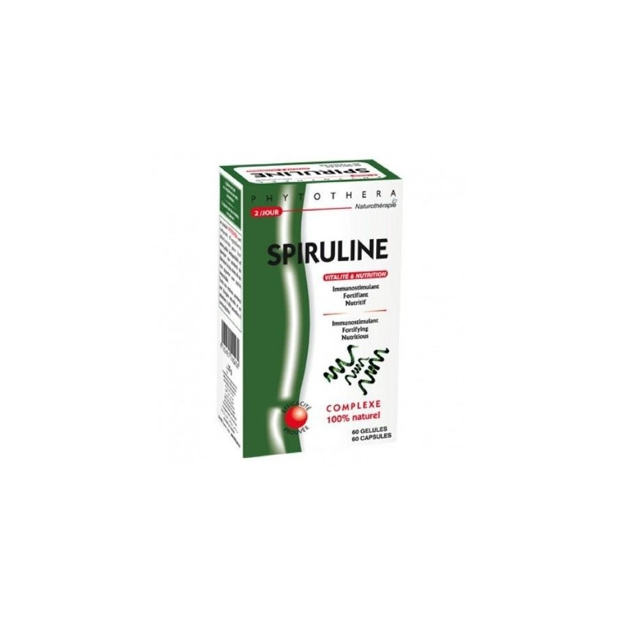 PHYTOTHERA  SPIRULINE B/60 GELULES
