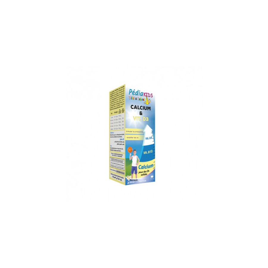 PEDIAKIDS CALCIUM & VIT D3 150ML
