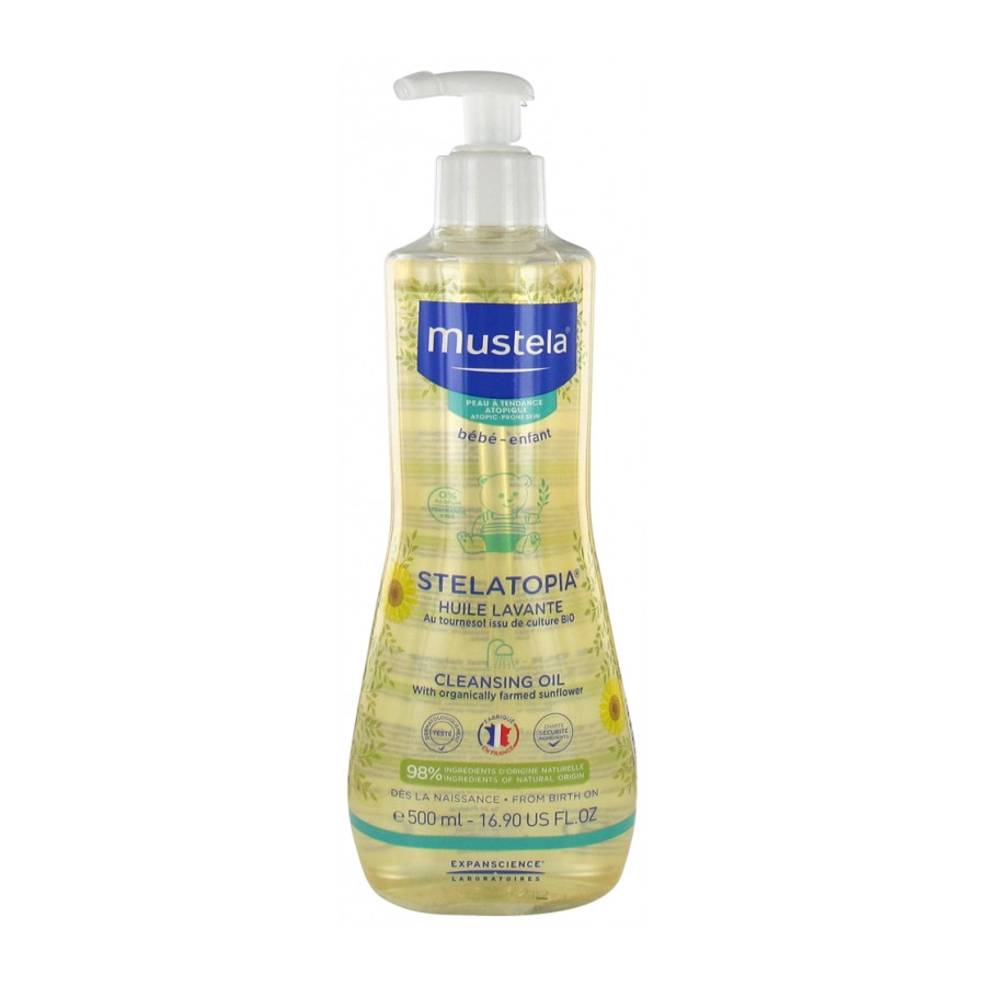 Huile Lavante Mustela Stelatopia 500 ml