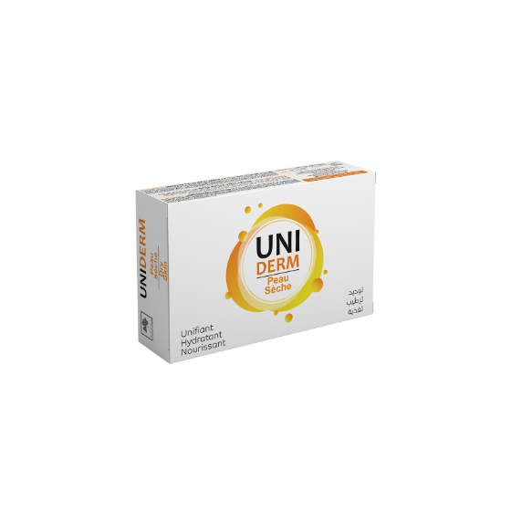 UNIDERM SAVON PEAU SECHE 90GR