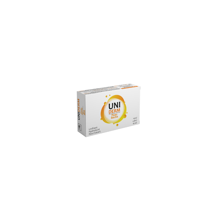 UNIDERM SAVON PEAU SECHE 90GR