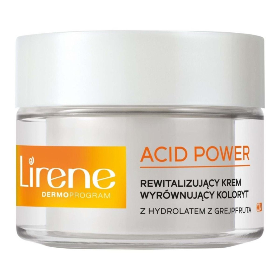 Acid Power Lirene Crème Revitalisante pour Teint Unifié 50ml