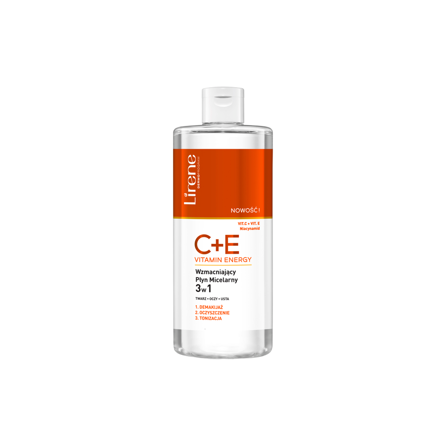 Eau Micellaire C+E  Lirene 3en1 400ml