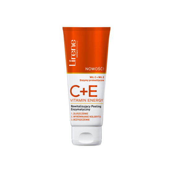 Lirene Energy Peeling Vitamine C+E aux Enzymes 75ml