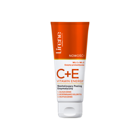 Lirene Energy Peeling Vitamine C+E aux Enzymes 75ml
