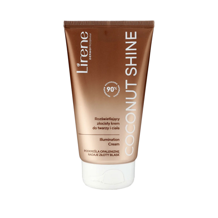 Crème illuminatrice auto-bronzante Lirene Coconut Shine 150ml