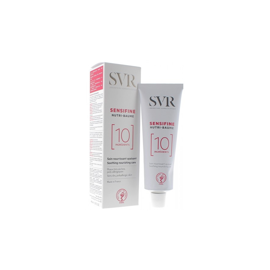 SVR Sensifine Nutri baume 10 ingrédients 40ml