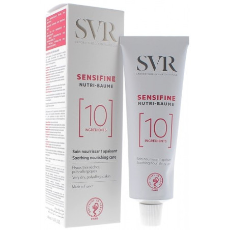 SVR Sensifine Nutri baume 10 ingrédients 40ml