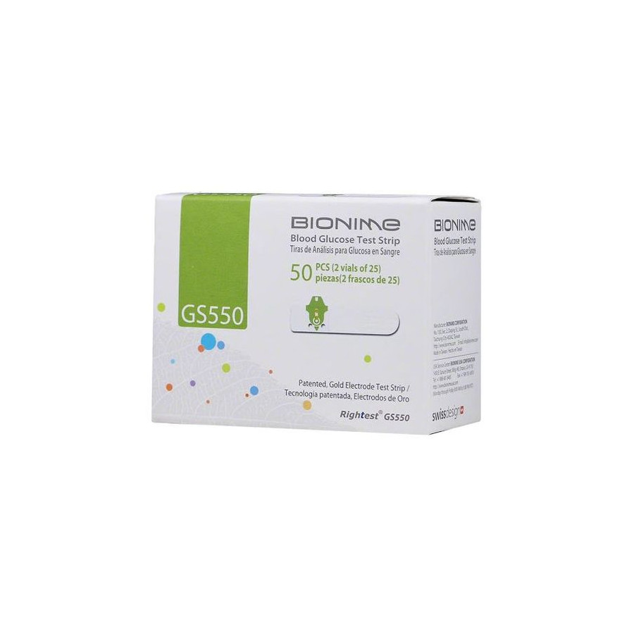 BIONIME Boite de bandelettes, 50 bandelettes