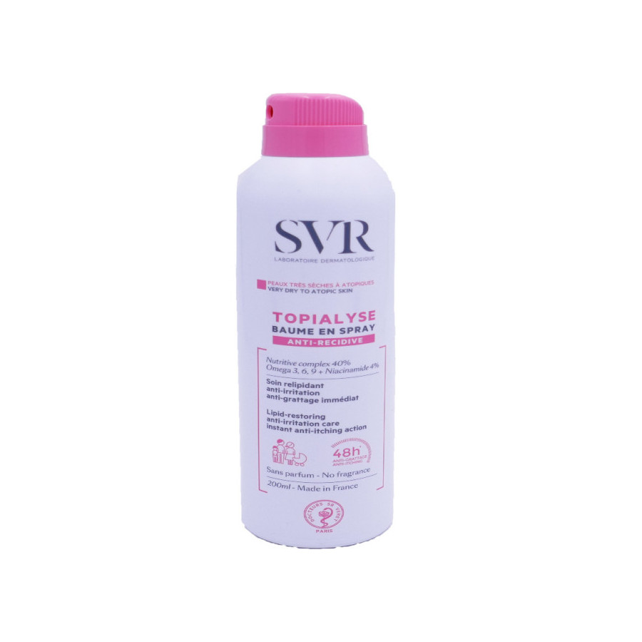 SVR TOPIALYSE BAUME EN SPRAY 200ML