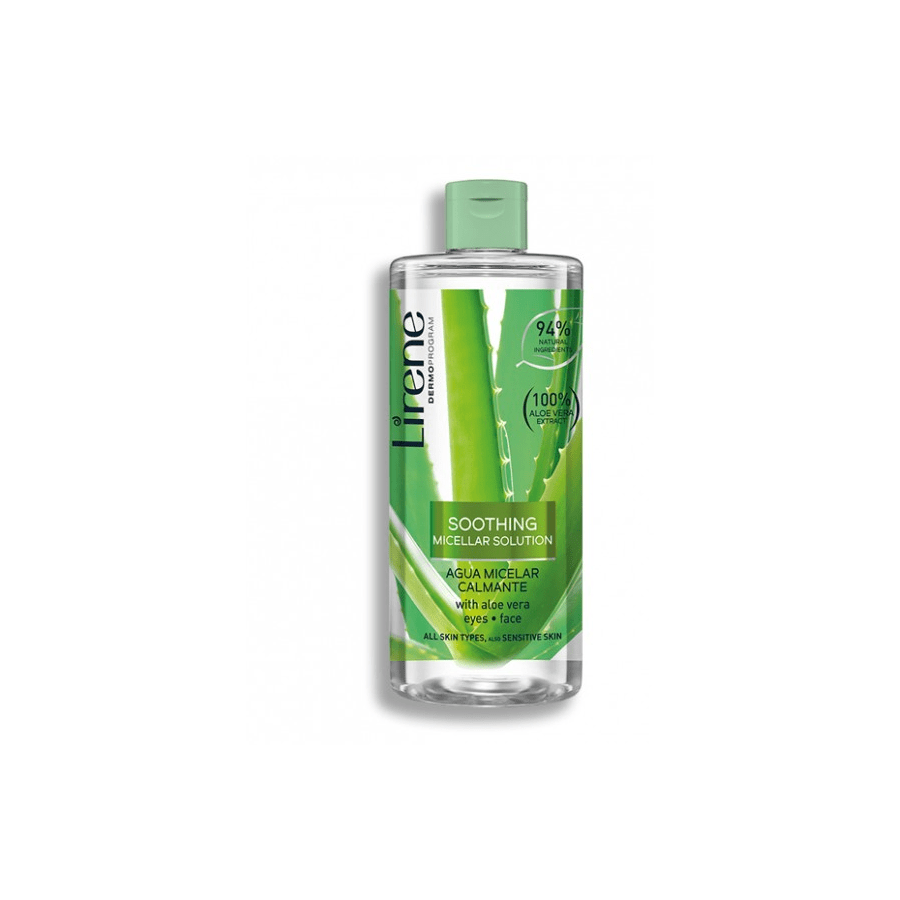 LIRENE EAU MICELLAIRE APAISANTE A L'ALOES 400ML