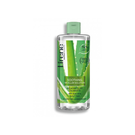 LIRENE EAU MICELLAIRE APAISANTE A L'ALOES 400ML