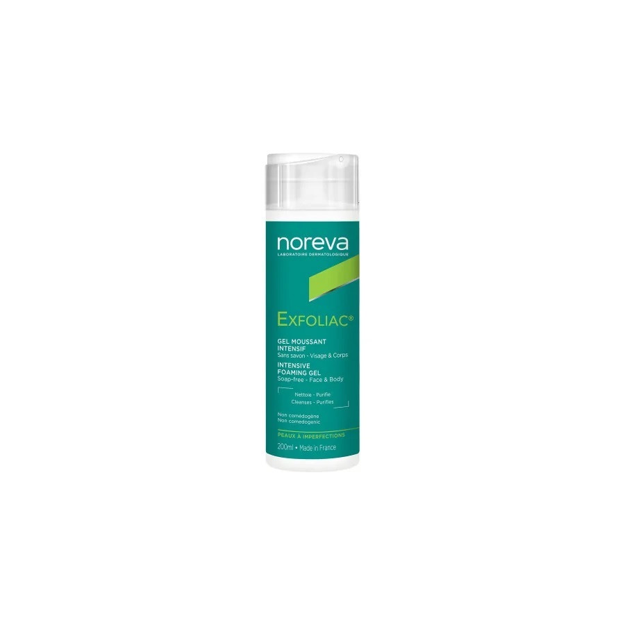 NOREVA EXFOLIAC GEL MOUSSANT INTENSIF 200 ML NOREVA EXFOLIAC GEL MOUSSANT INTENSIF 200 ML