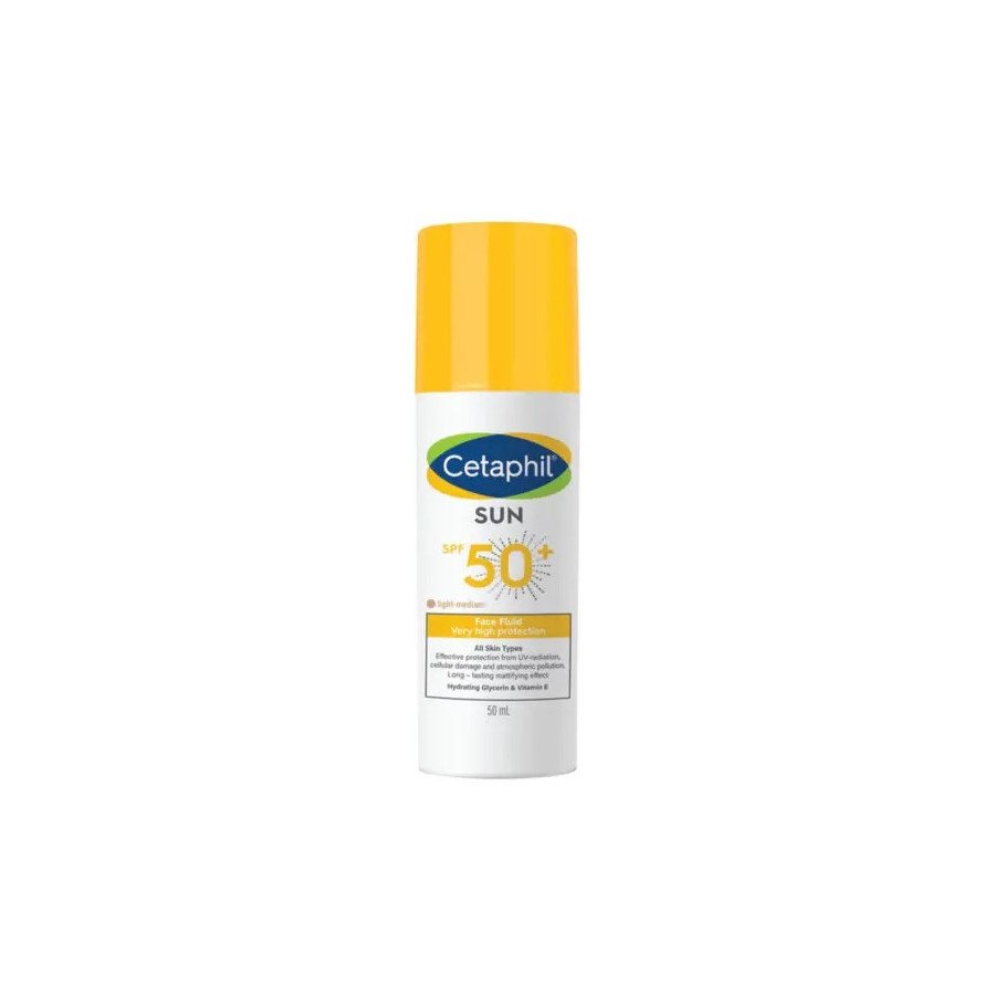 Cetaphil Sun Face Fluide Teinté Visage SPF 50+ Cetaphil Sun Face Fluide Teinté Visage SPF 50+