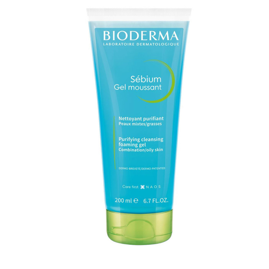 BIODERMA SEBIUM GEL MOUSSANT PURIFIANT TUBE - 200ML BIODERMA SEBIUM GEL MOUSSANT PURIFIANT TUBE - 200ML
