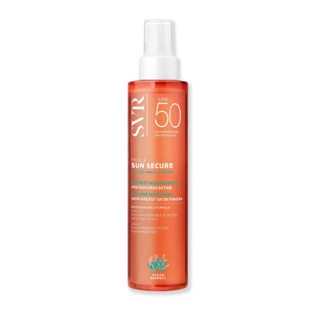 SVR SUN SECURE HUILE SECHE BIODEGRADABLE - SPF50- 200 ML