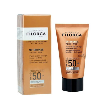 FILORGA UV-BRONZE VISAGE FLUIDE SOLAIRE ANTI AGE - SPF50 - 40 ml