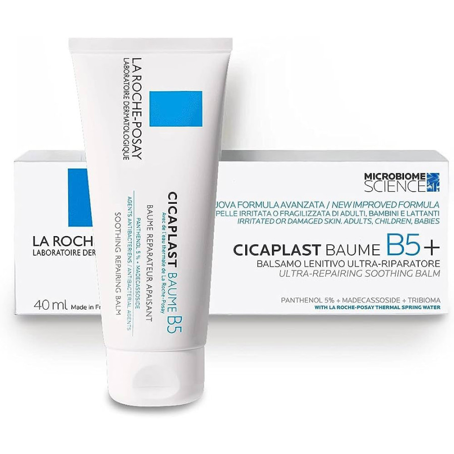 LA ROCHE-POSAY CICAPLAST - Baume B5+ Ultra-Réparateur Apaisant Anti-Marques- 40 ML LA ROCHE-POSAY CICAPLAST - Baume B5+ Ultra-Réparateur Apaisant Anti-Marques- 40 ML
