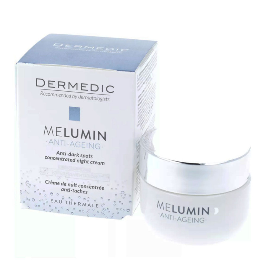 DERMEDIC MELUMIN - Crème de Nuit anti-âge Concentrée Anti-tâches - 55ml DERMEDIC MELUMIN - Crème de Nuit anti-âge Concentrée Anti-tâches - 55ml