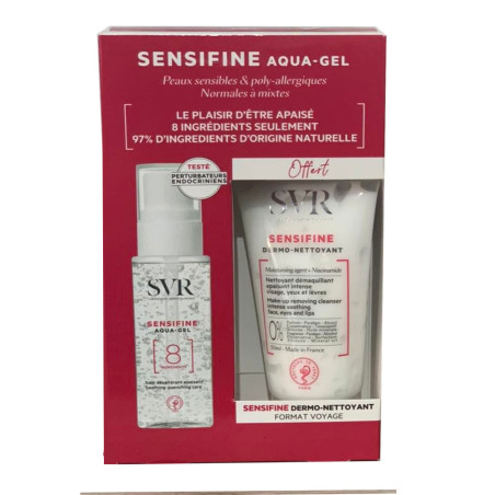 PACK SVR- SENSIFINE AQUA GEL + SENSIFINE DERMO NETTOYANT