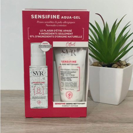PACK SVR- SENSIFINE AQUA GEL + SENSIFINE DERMO NETTOYANT