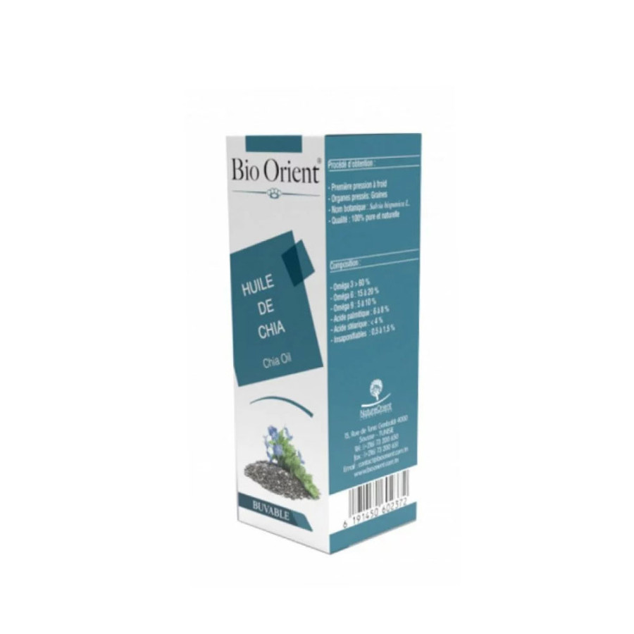 BIO ORIENT -HUILE DE CHIA - 90ML BIO ORIENT -HUILE DE CHIA - 90ML