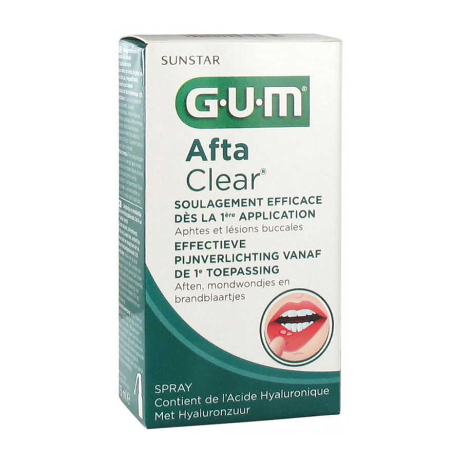 GUM Afta Clear Spray 15 ml GUM Afta Clear Spray 15 ml