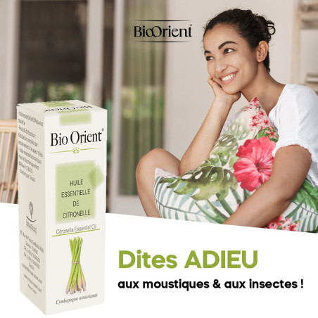 BIO ORIENT - HUILE ESSENTIELLE CITRONELLE -10ML