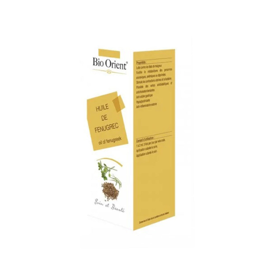 BIO ORIENT - HUILE DE FENUGREC -10ML BIO ORIENT - HUILE DE FENUGREC -10ML