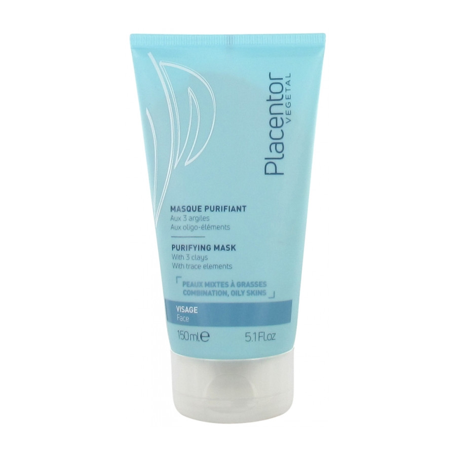 Placentor Végétal Masque Purifiant Peaux Mixtes à Grasses 150 ml Placentor Végétal Masque Purifiant Peaux Mixtes à Grasses 150 ml