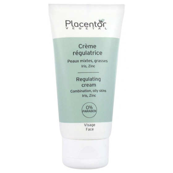 Placentor Végétal Crème Régulatrice Peaux Mixtes et Grasses 50 ml