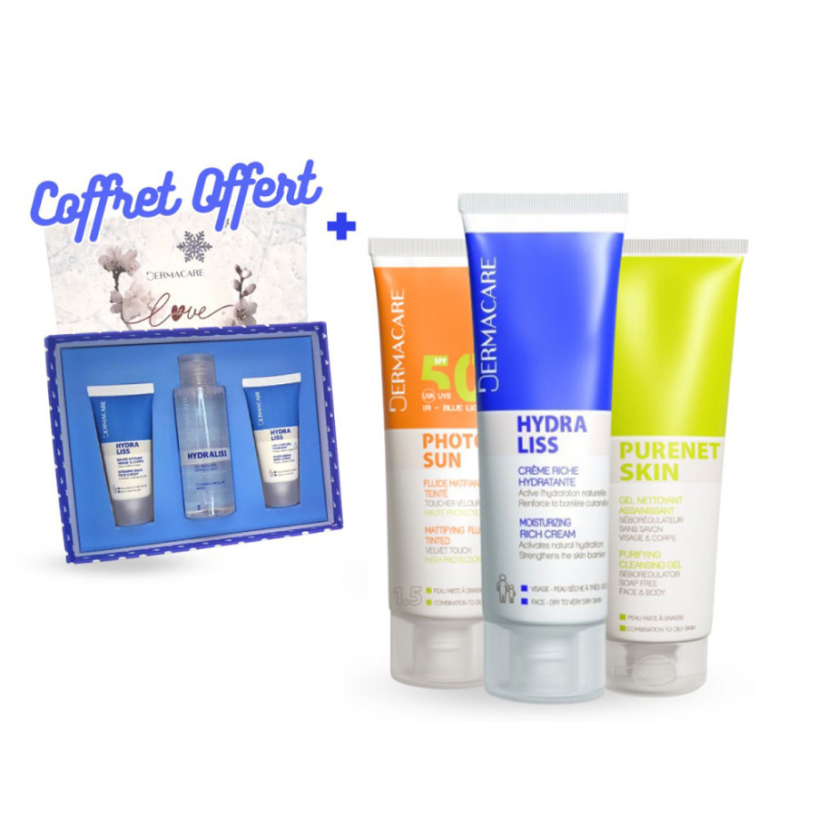 Pack de Soin - Pack Dermacare Hydraliss + Coffret Hydraliss Offert