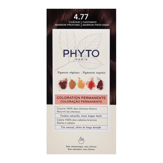 PHYTO COLOR 4.77 Chatain marron profond
