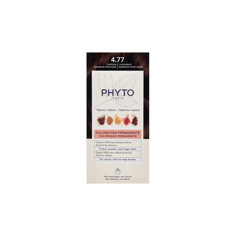 PHYTO COLOR 4.77 Chatain marron profond
