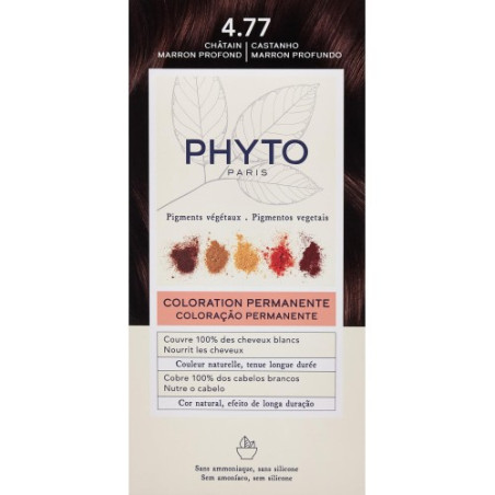 PHYTO COLOR 4.77 Chatain marron profond