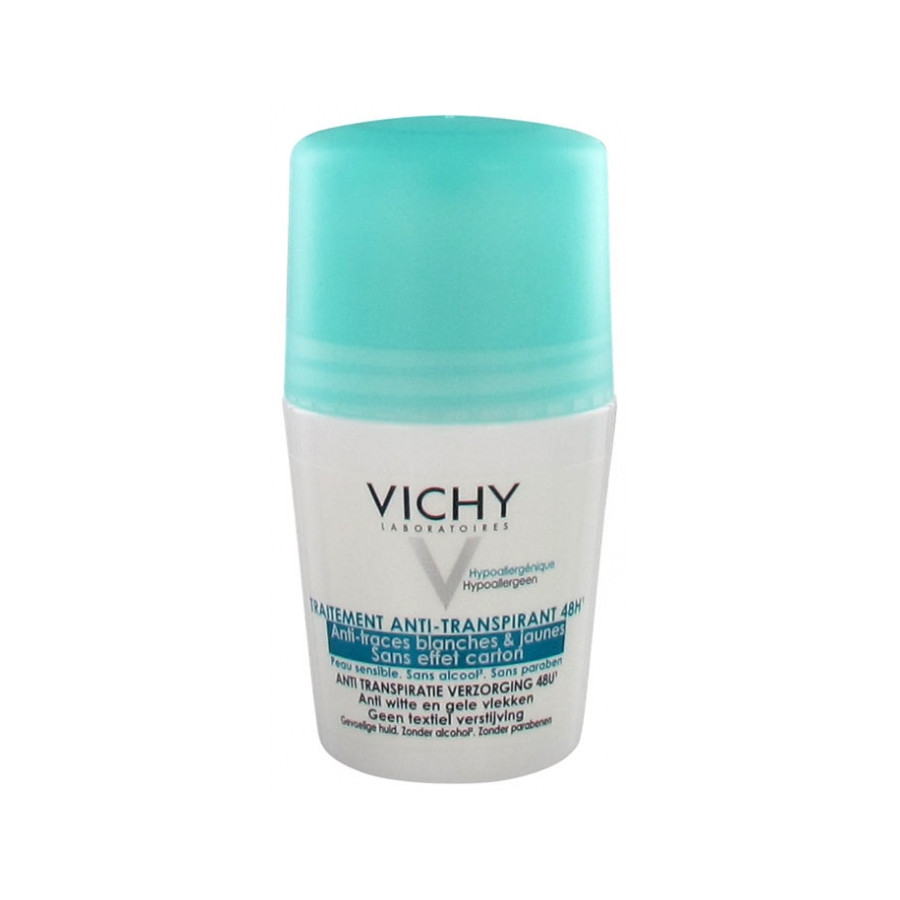 Vichy Déodorant Anti-Transpirant Anti-Traces Roll-On 48H 50 ml Vichy Déodorant Anti-Transpirant Anti-Traces Roll-On 48H 50 ml