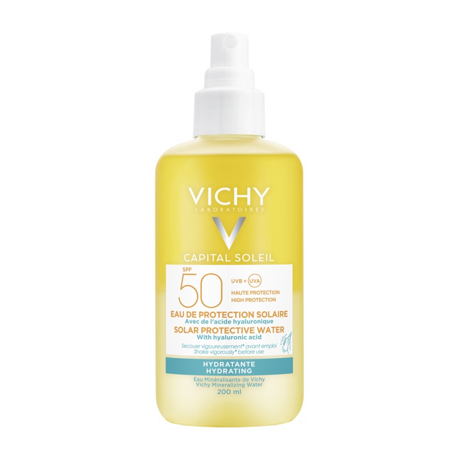 Vichy Capital Soleil Eau de Protection Solaire Hydratante SPF50 200 ml Vichy Capital Soleil Eau de Protection Solaire Hydratante SPF50 200 ml