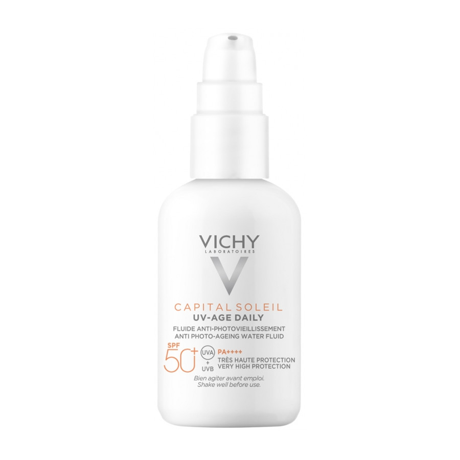 Vichy Capital Soleil UV-Age Daily Fluide Anti-Photovieillissement SPF50+ 40 ml Vichy Capital Soleil UV-Age Daily Fluide Anti-Photovieillissement SPF50+ 40 ml