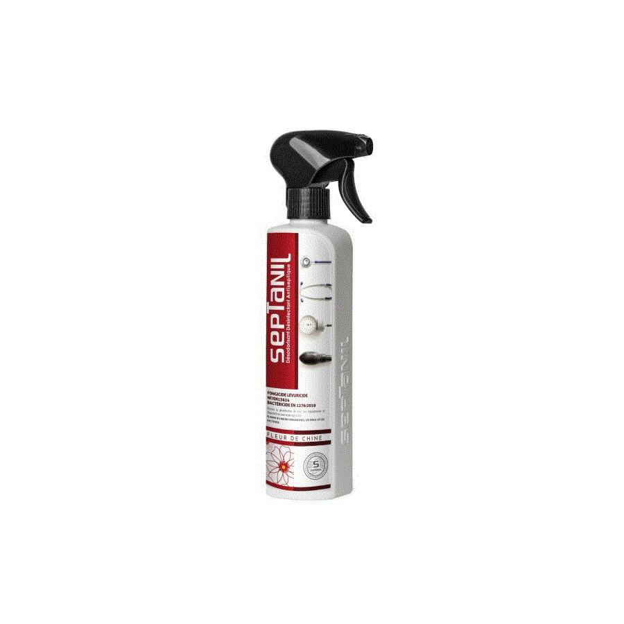 SEPTANIL- DÉSODORISANT DÉSINFECTANT ANTISEPTIQUE FLEUR DE CHINE - 500ML SEPTANIL- DÉSODORISANT DÉSINFECTANT ANTISEPTIQUE FLEUR DE CHINE - 500ML