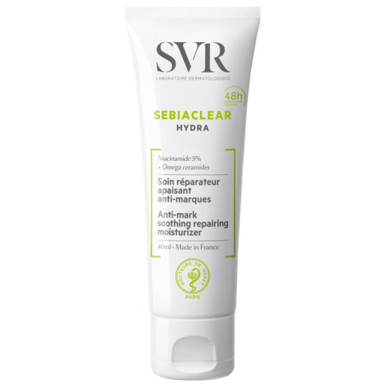 SVR Sebiaclear Hydra Soin Réparateur Apaisant Anti-Marques 40 ml